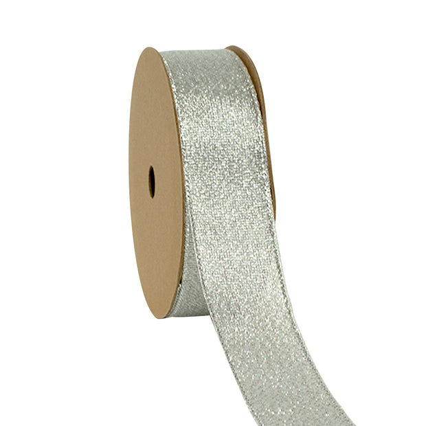 Metallic Taffeta Ribbon-25 Yard Spool