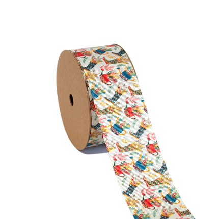 1 1/2" GARDEN DELIGHT GROSGRAIN RIBBON LaRibbons and Crafts
