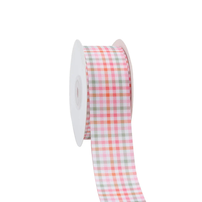 GIRL PLAID GROSGRAIN RIBBON LaRibbons and Crafts