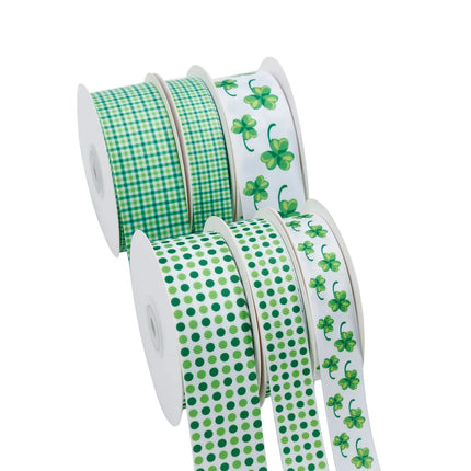 PATTY'S CLOVER GROSGRAIN RIBBON LaRibbons and Crafts