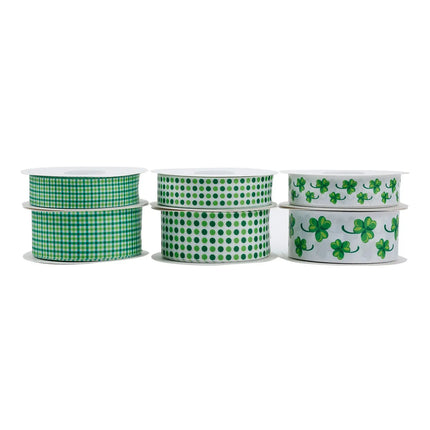 PATTY'S CLOVER GROSGRAIN RIBBON LaRibbons and Crafts