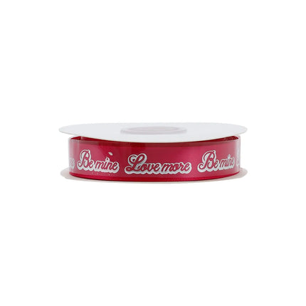 5/8" BE MINE LOVE MORE SF SATIN RIBBON LaRibbons and Crafts