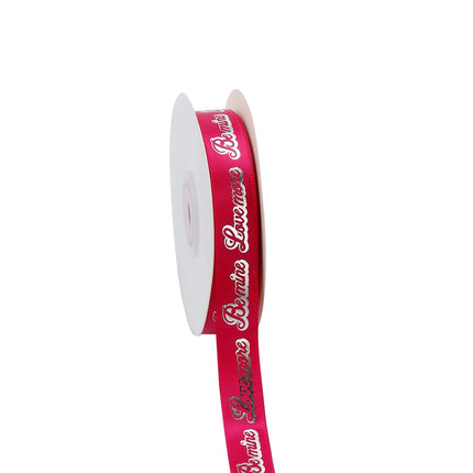 5/8" BE MINE LOVE MORE SF SATIN RIBBON LaRibbons and Crafts