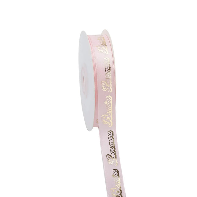 5/8" BE MINE LOVE MORE SF SATIN RIBBON LaRibbons and Crafts