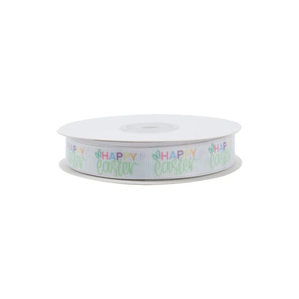 "HAPPY EASTER" GROSGRAIN RIBBON LaRibbons and Crafts