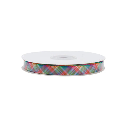 SPRING PLAID GROSGRAIN RIBBON LaRibbons and Crafts