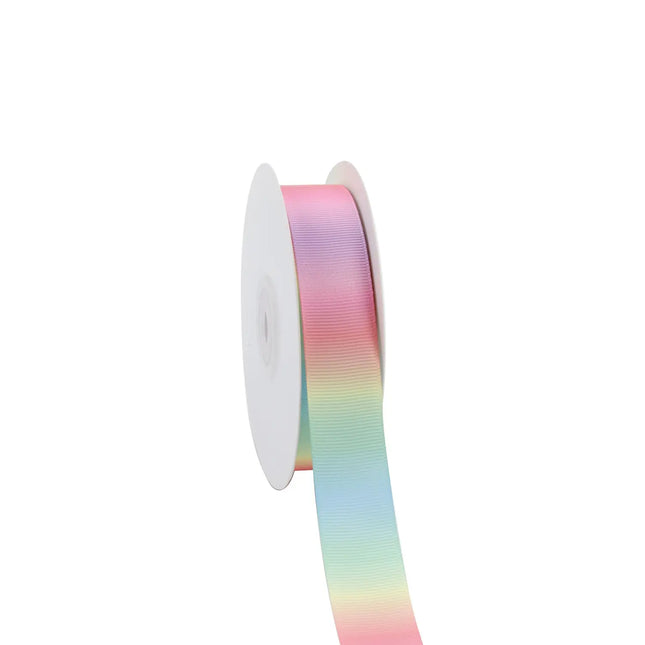 PASTEL RAINBOW GROSGRAIN RIBBON LaRibbons and Crafts