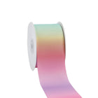 Pastel rainbow grosgrain ribbon — ideal for gift wrapping, kids’ event decor, and versatile craft applications.