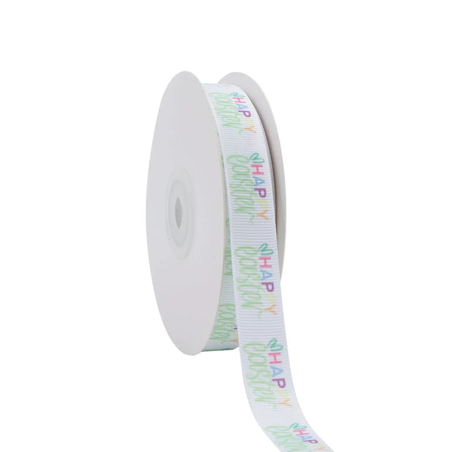 "HAPPY EASTER" GROSGRAIN RIBBON LaRibbons and Crafts