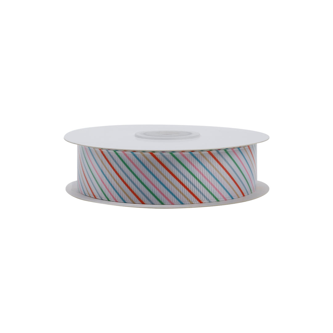 MERRY STRIPE GROSGRAIN RIBBON